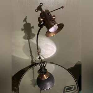 Brass vintage lamp